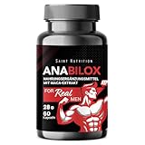 Saint Nutrition® Anabilox – Muskelaufbau Kapseln - Unterstützt Muskelmasse und Regeneration - Supplement für Kraft und Ausdauer - mit L-Arginin - Ohne künstliche Zusatzstoffe - Für intensives Workout