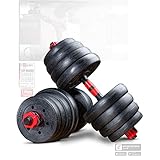 Sportstech 2in1 innovatives Hantelset AH150 | Deutsche Qualitätsmarke | Kurzhanteln & Langhantel | Hanteln im 30kg/40kg Set | Sicherheitsverschluss + langes Verbindungsstück | für Männer & Frauen