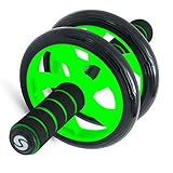 Sportastisch Bauchroller Bauchtrainer „Extreme Ab Roller“ Ab Roller Bauchmuskeltrainer mit SGS-Zertifikat* inkl gepolsterter Kniematte Widerstandsbänder, GRATIS E-Book & biszu 3 Jahren Garantie*