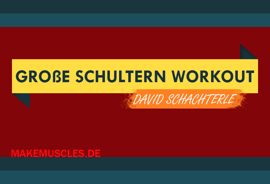 Das große 30 Minuten Schultern Workout von David Schachterle