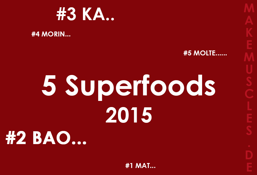 5 Superfoods 2015