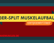 3er-Split Muskelaufbau: Gezielter Muskelaufbau für Fortgeschrittene