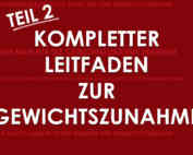 Leitfaden zur Gewichtszunahme Teil 2: Kalorien?