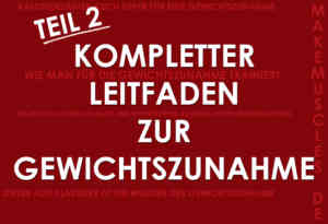 Leitfaden zur Gewichtszunahme Teil 2: Kalorien?
