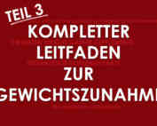 Leitfaden zur Gewichtszunahme Teil 3: Weight Gainer Supplements