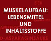 Muskelaufbau: Lebensmittel und Inhaltsstoffe