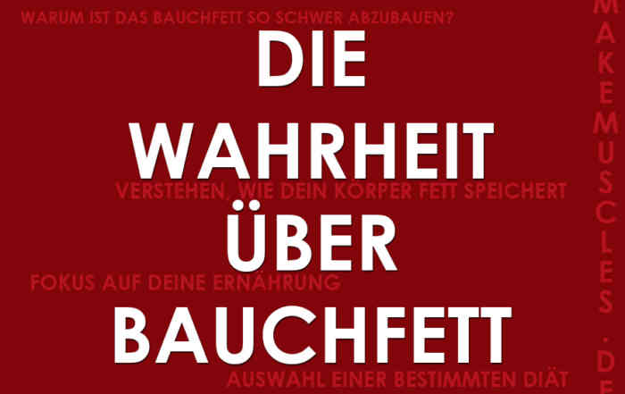 Die Wahrheit über Bauchfett