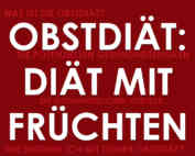 Obstdiät: